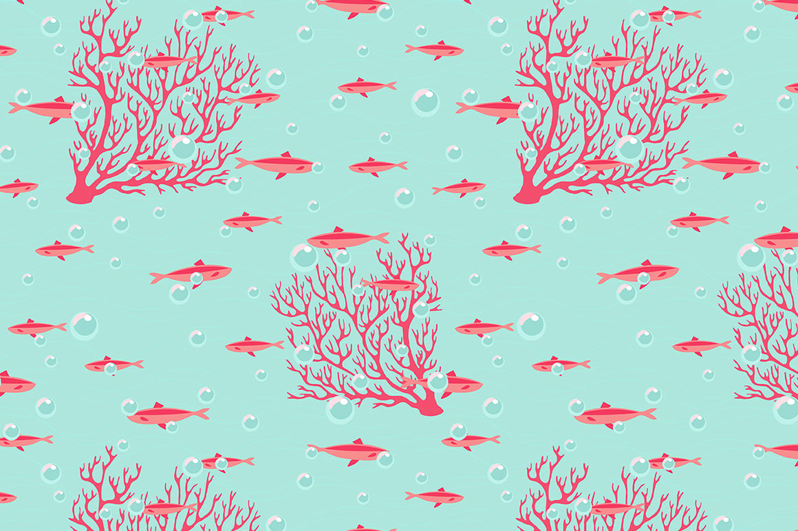 Corals and fishes Illustrations on Creative Market