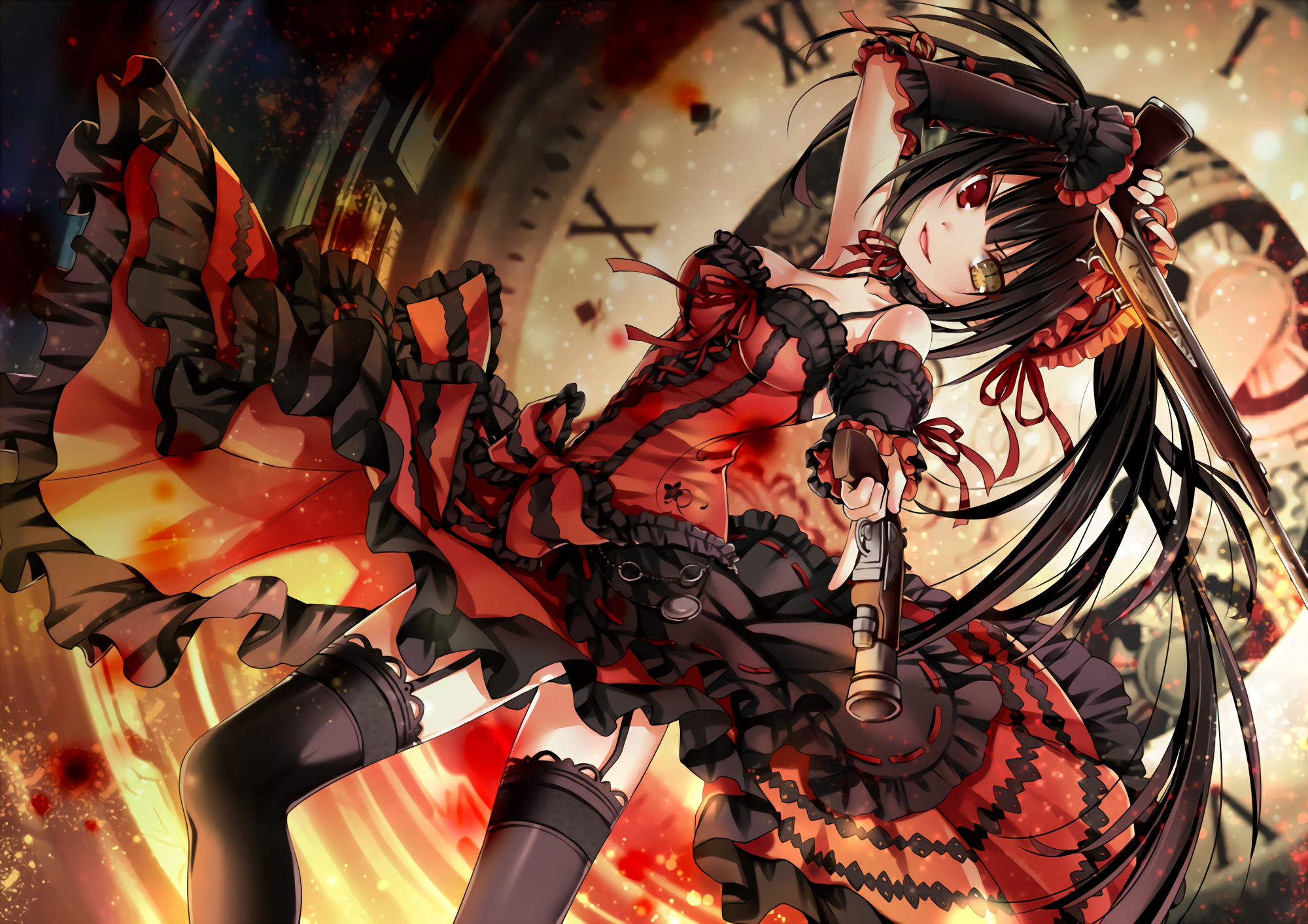 Kurumi Tokisaki HD Wallpaper Background Image