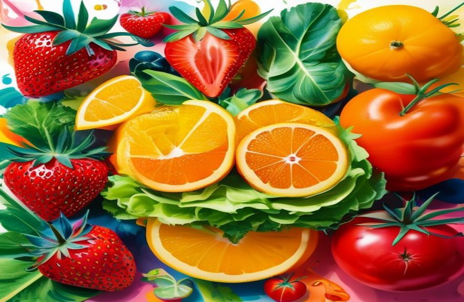 Wallpaper Fruits And Vegetables