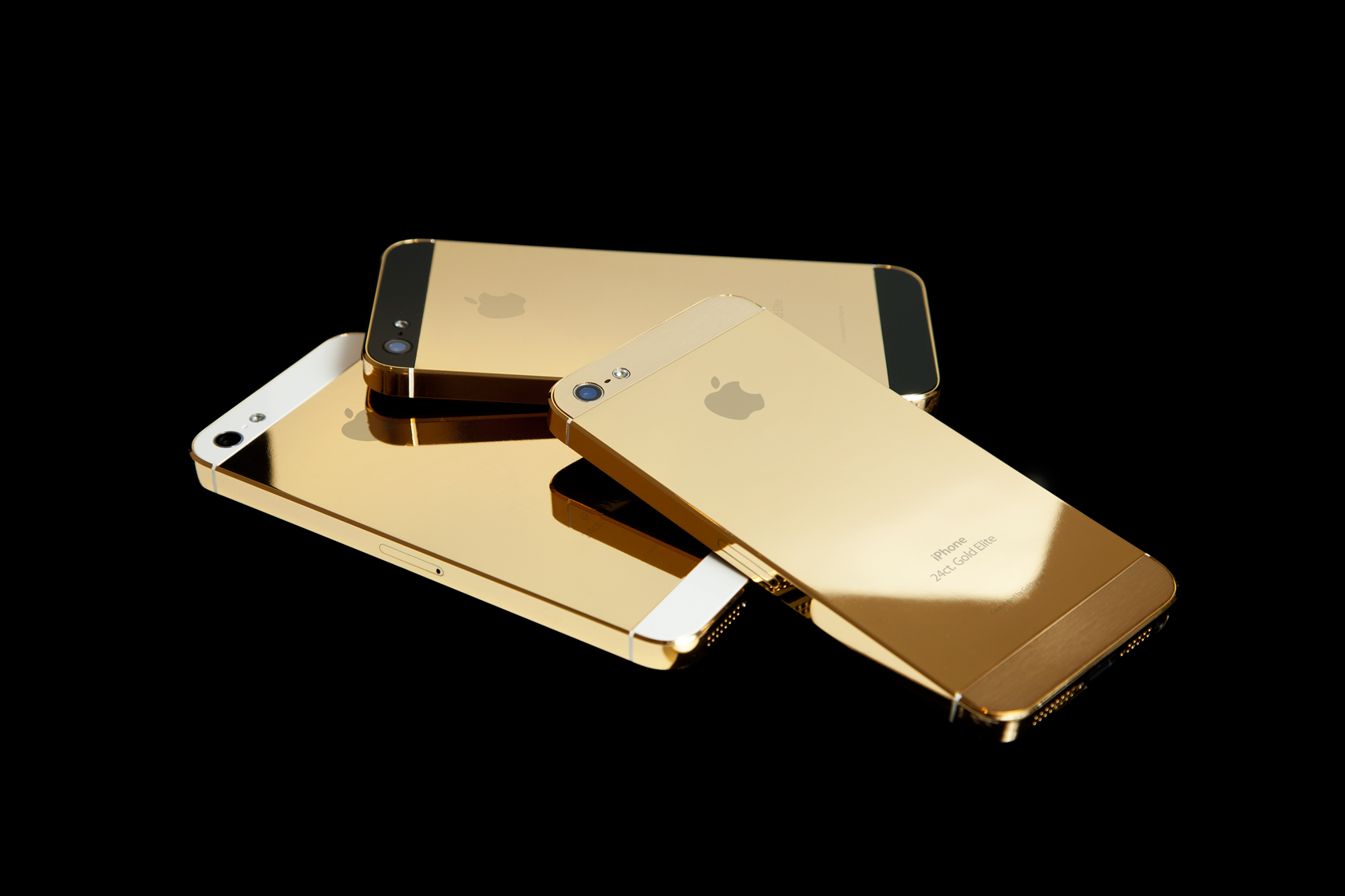 iPhone 5s Gold HD Wallpaper S