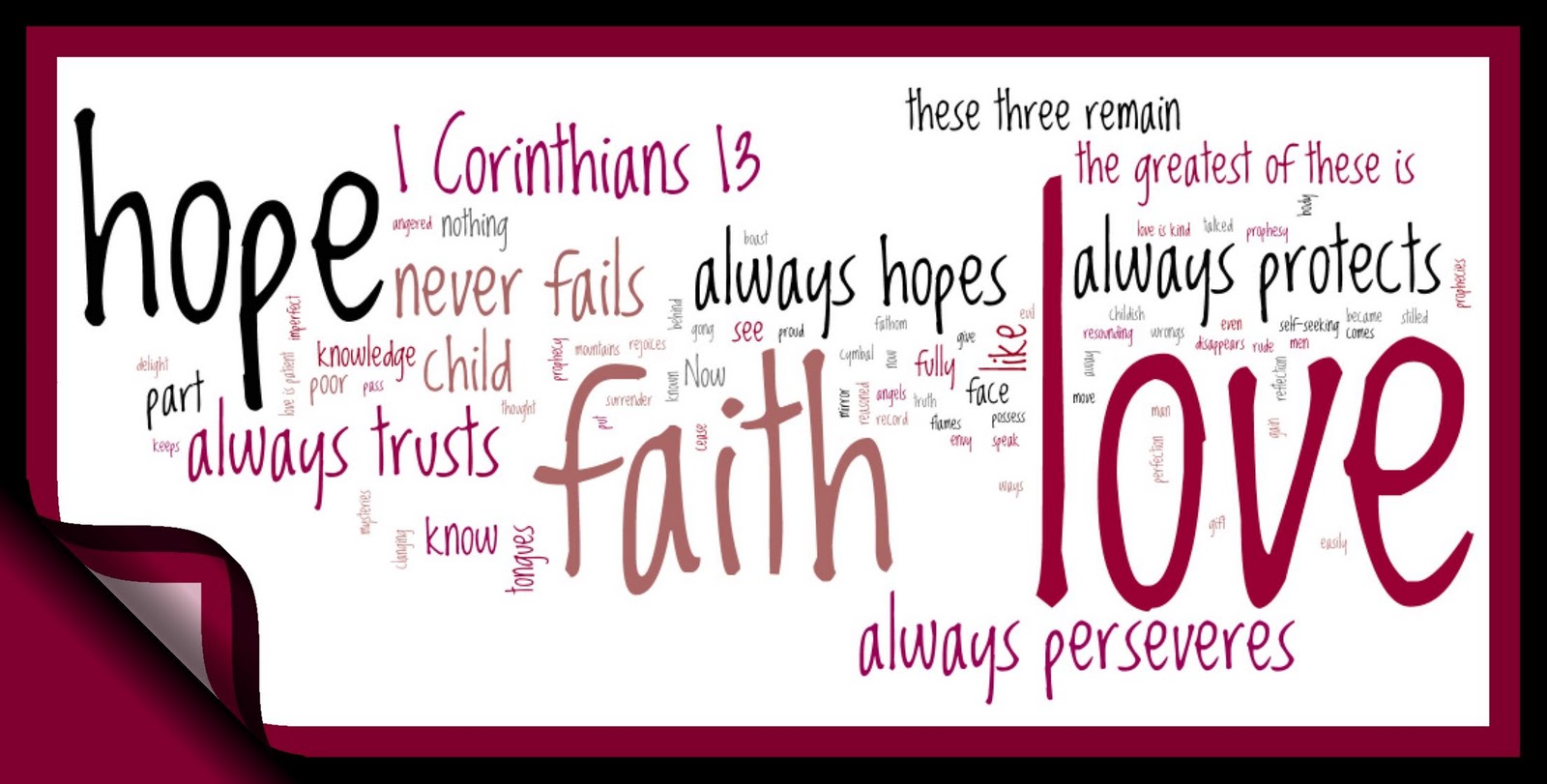 Wonderbaarlijk 49+] 1 Corinthians 13 Wallpaper on WallpaperSafari JY-04