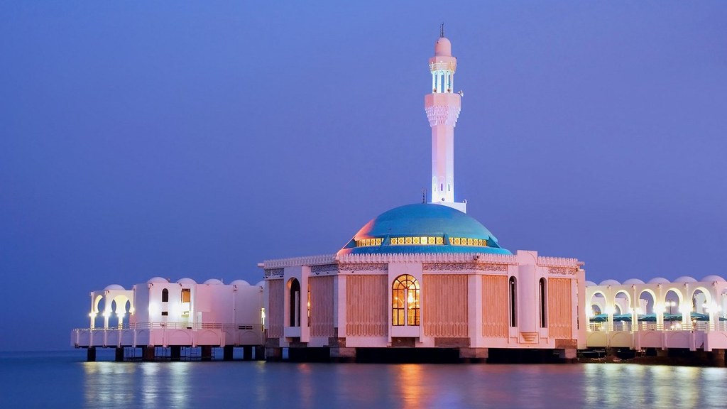 Corniche Mosque Saudi Arabia HD Wallpaper