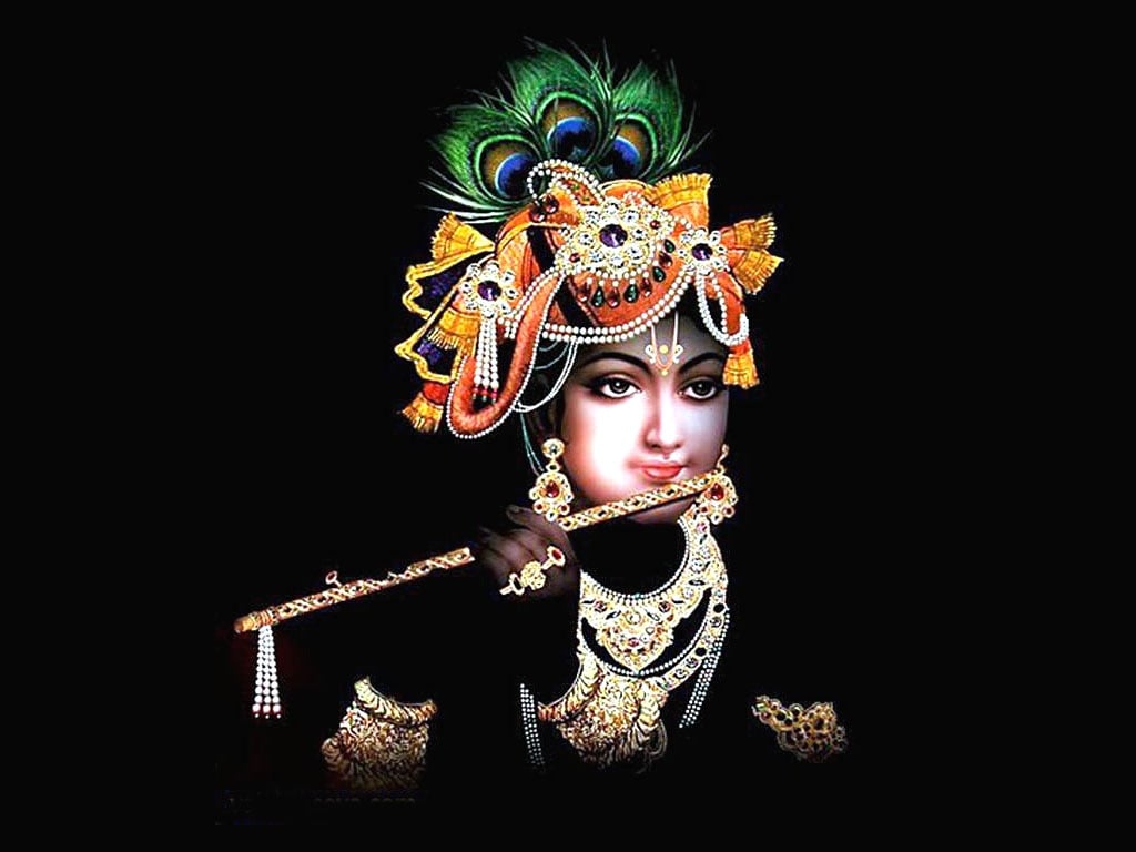 Lord Krishna HD Wallpaper Hindu God HD Wallpapers 1024x768