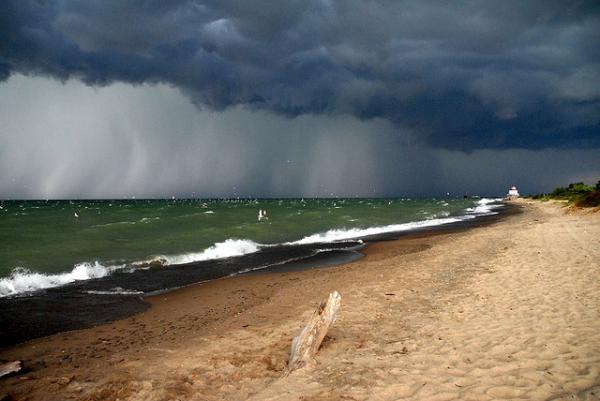 Beach Storm At The