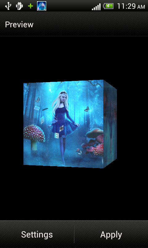 Fairy Tail Cube Live Wallpaper   screenshot