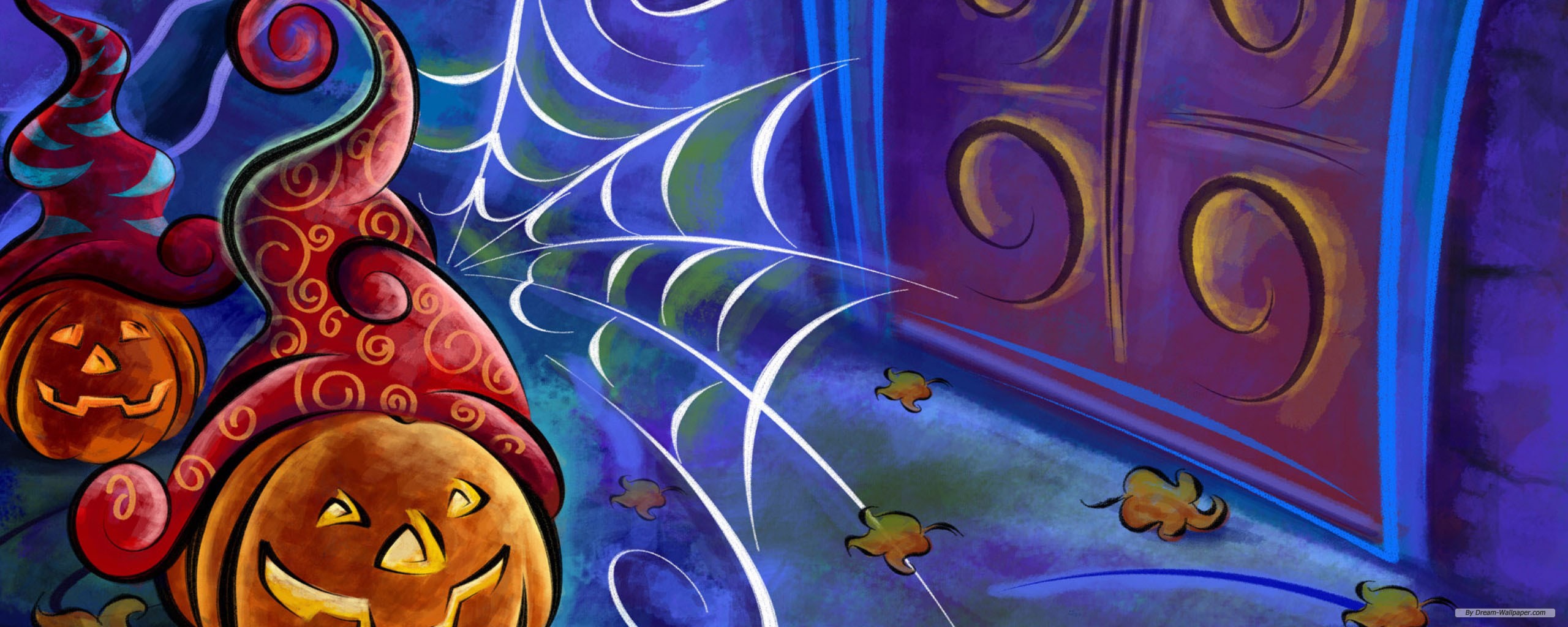 Holiday Wallpaper Halloween Episode Dual Screen HD