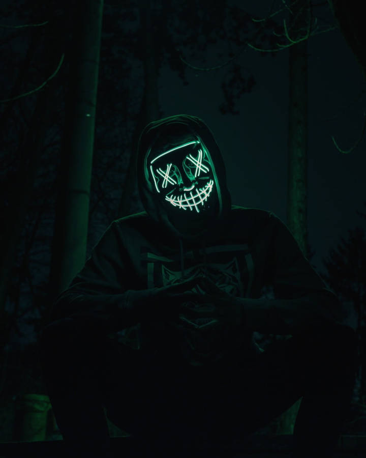 Scary Purge Mask Wallpaper