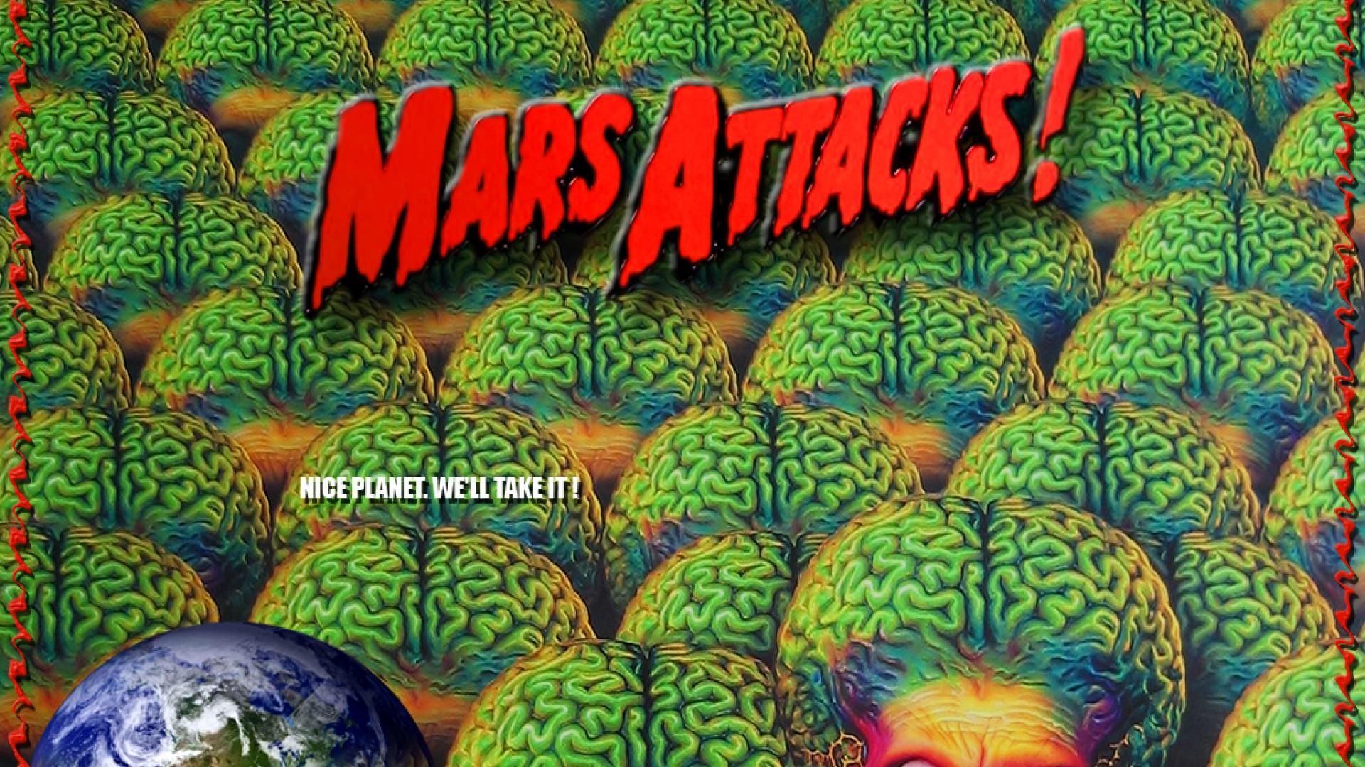 Mars Attacks Wallpaper HD
