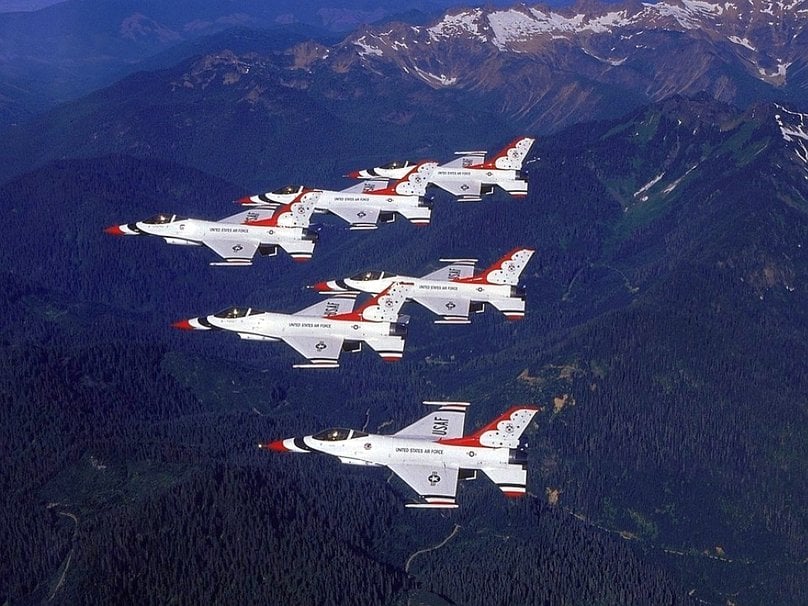 F16 Thunderbirds wallpaper   ForWallpapercom