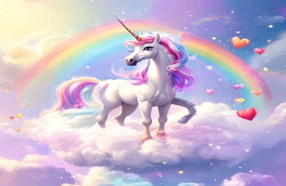 Unicorn Rainbow Wallpaper