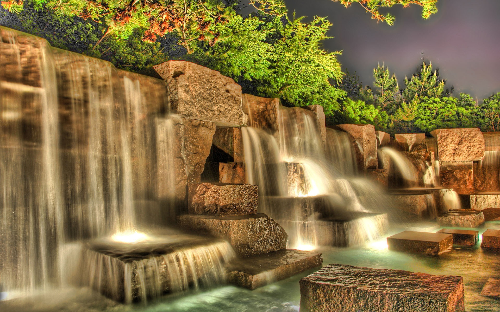 3d Water Fall Hd Wallpaper Pro