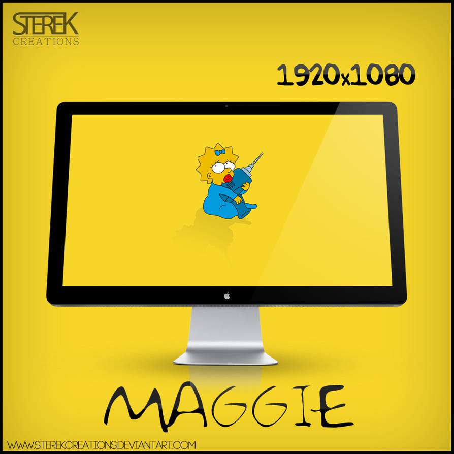 Maggie Simpson Wallpaper By Sterekcreations