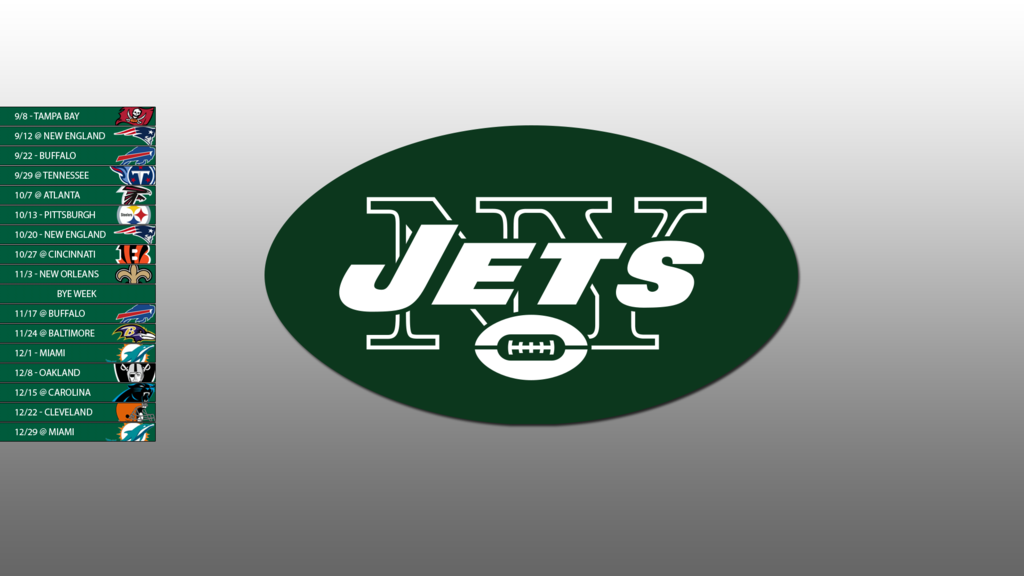 New York Jets 2013 Schedule Wallpaper by SevenwithaT on