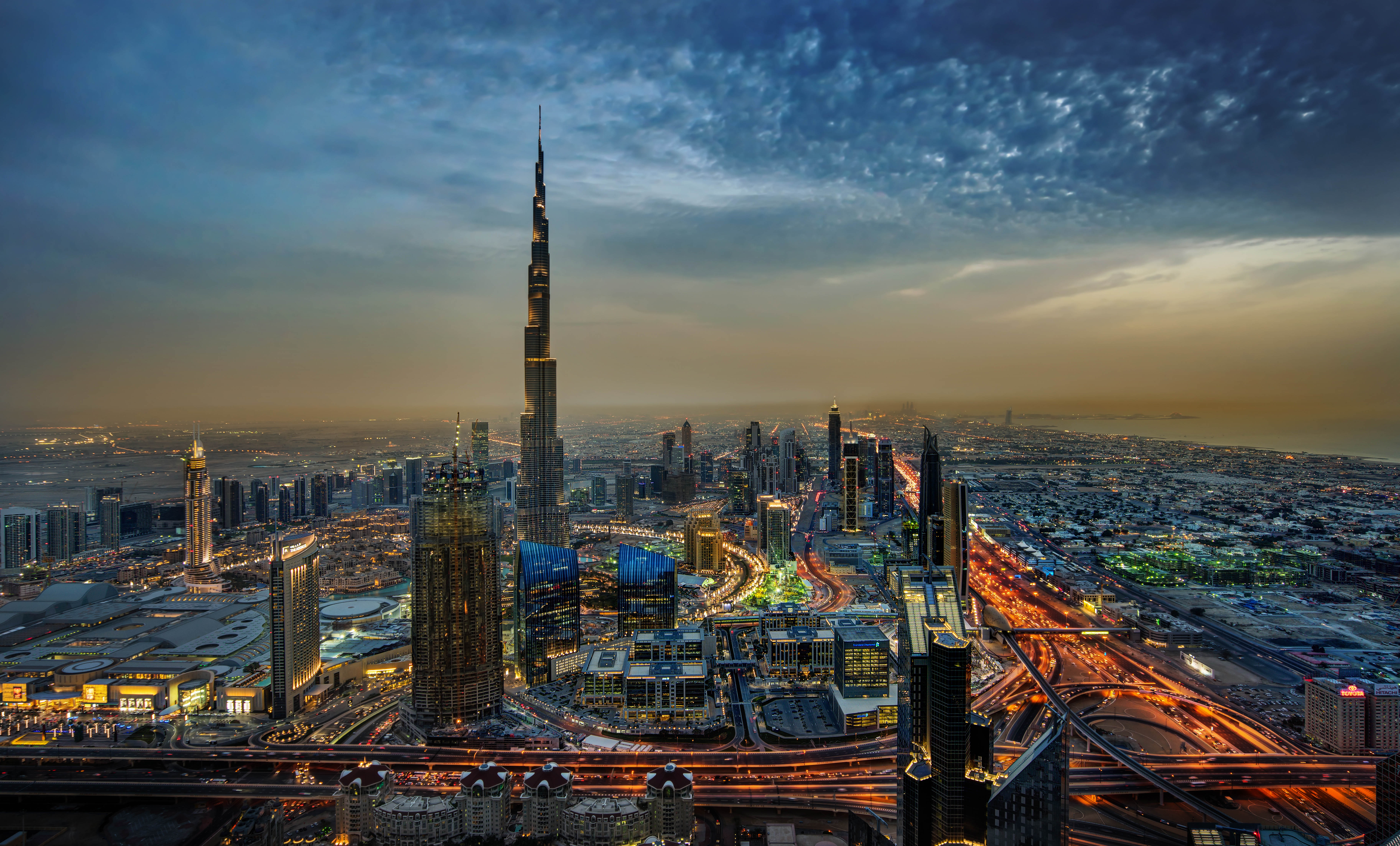 Burj Dubai Skyscrapers Uae Wallpaper X