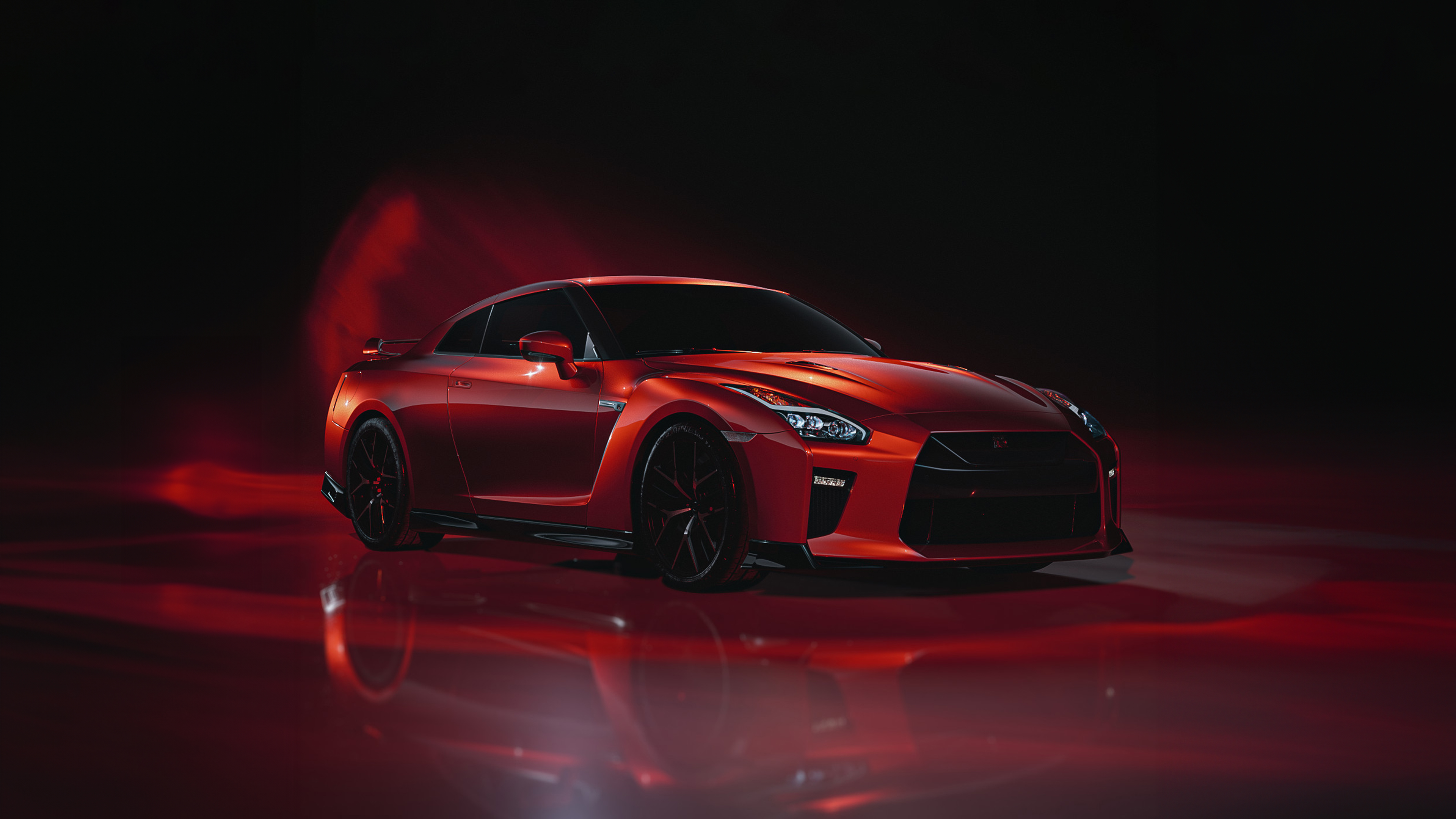 Red Nissan Gtr 4k Wallpaper HD Cars Image