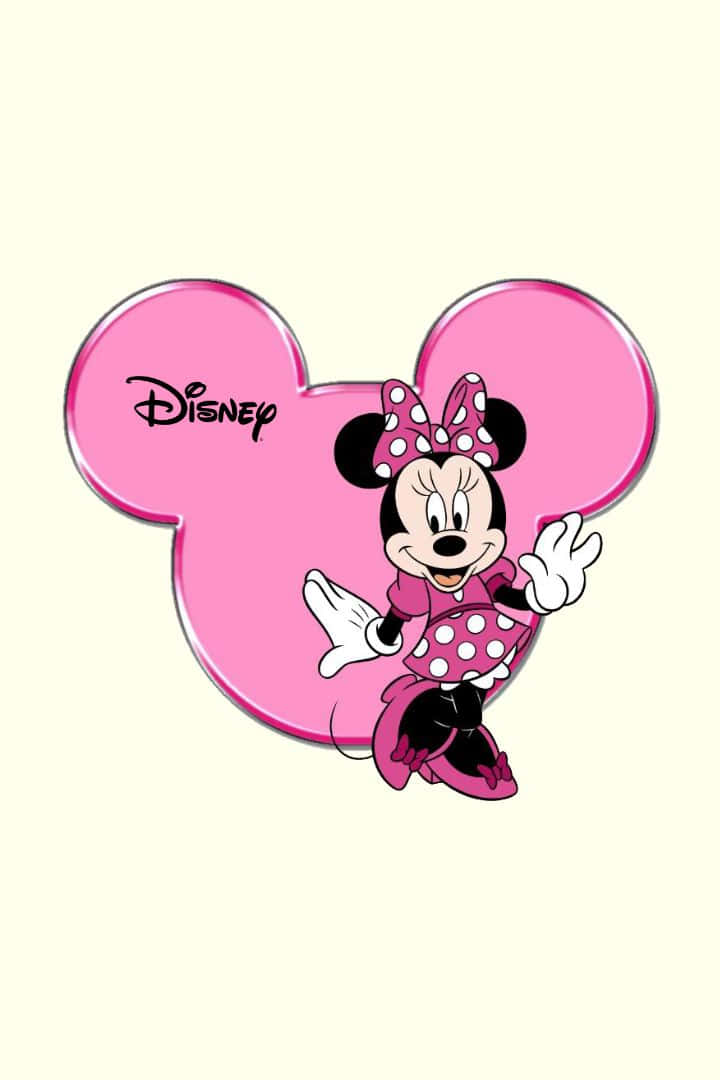 Minnie Mouse In Pink 1080p Disney Background Wallpaper