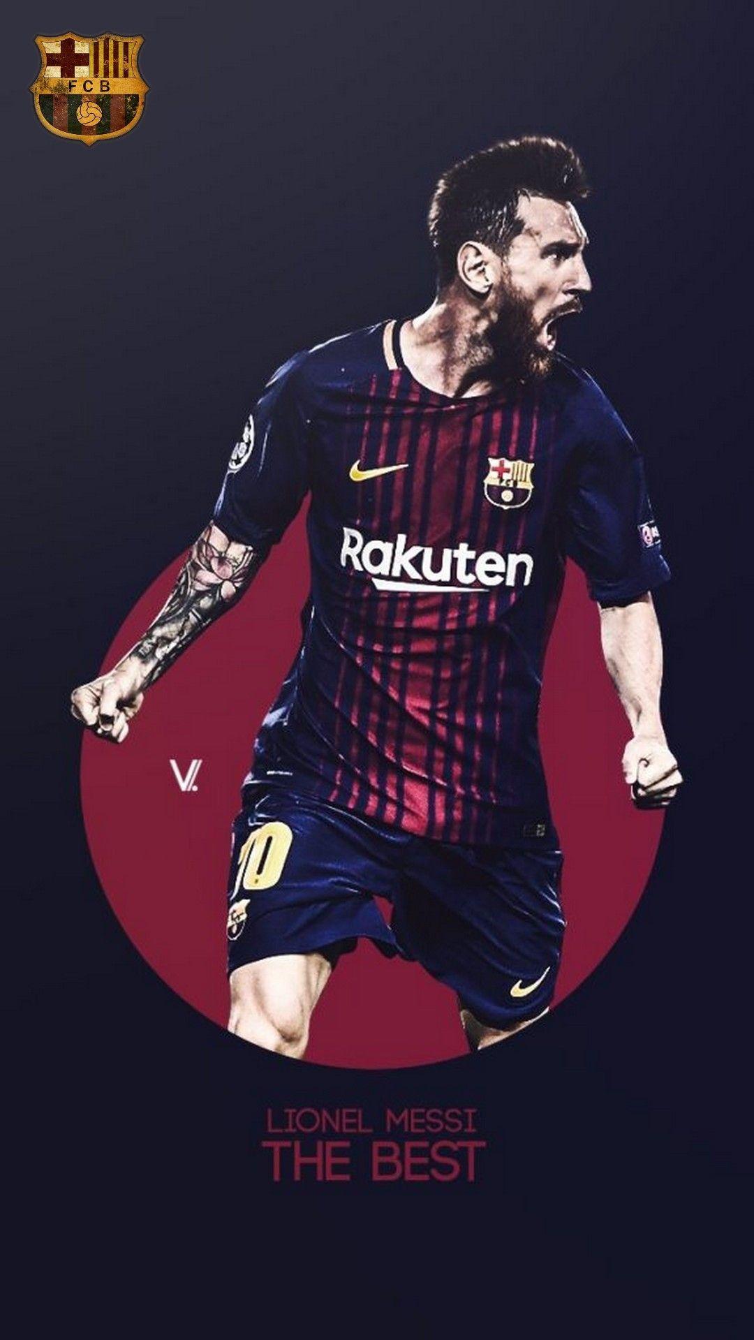 Wallpaper Lionel Messi Barcelona iPhone Best Football