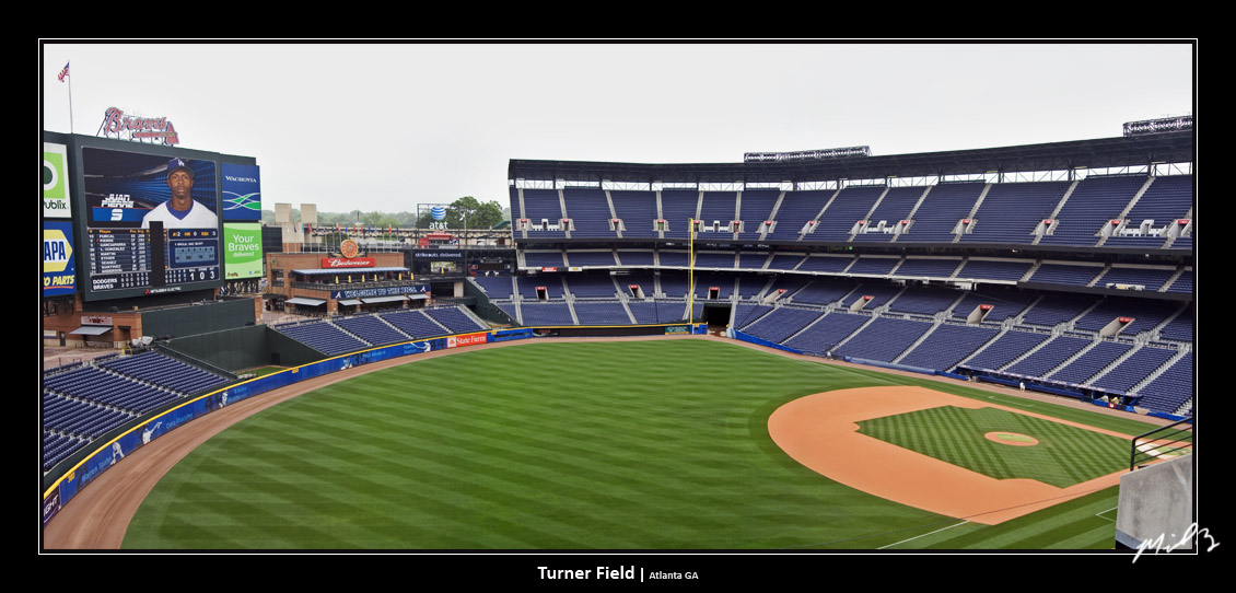 Turner Field Wallpaper Night Pano By Snakeey11