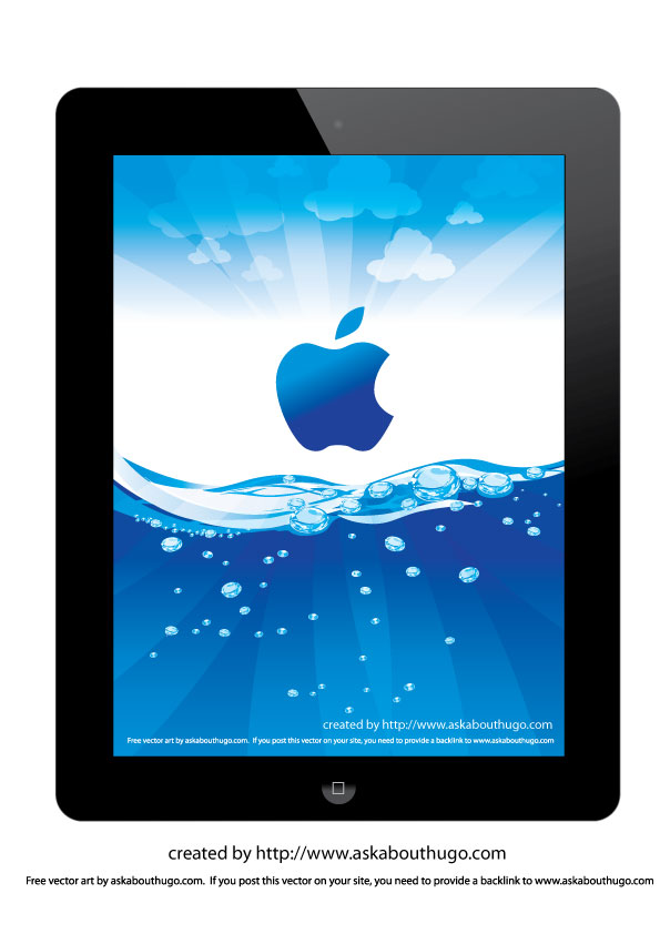 iPad Wallpaper With Vector File Askabouthugo Tips On How To
