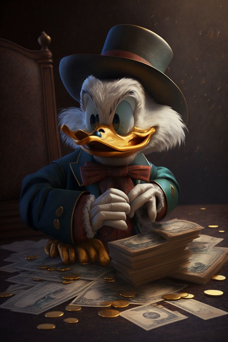 Uncle Scrooge Wallpaper