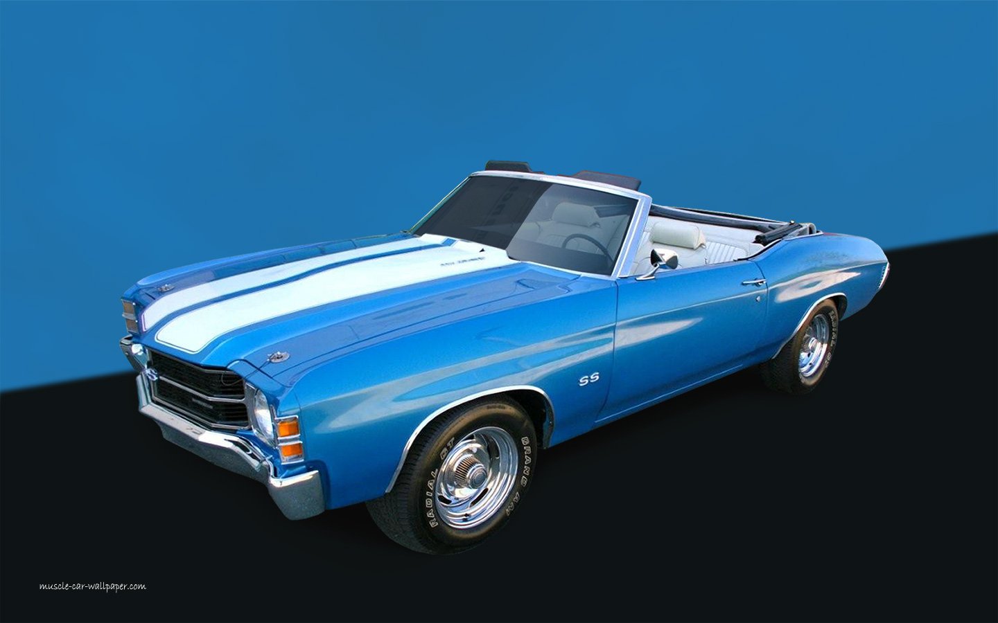 chevelle ss wallpaper 1971 convertible left front view chevelle muscle