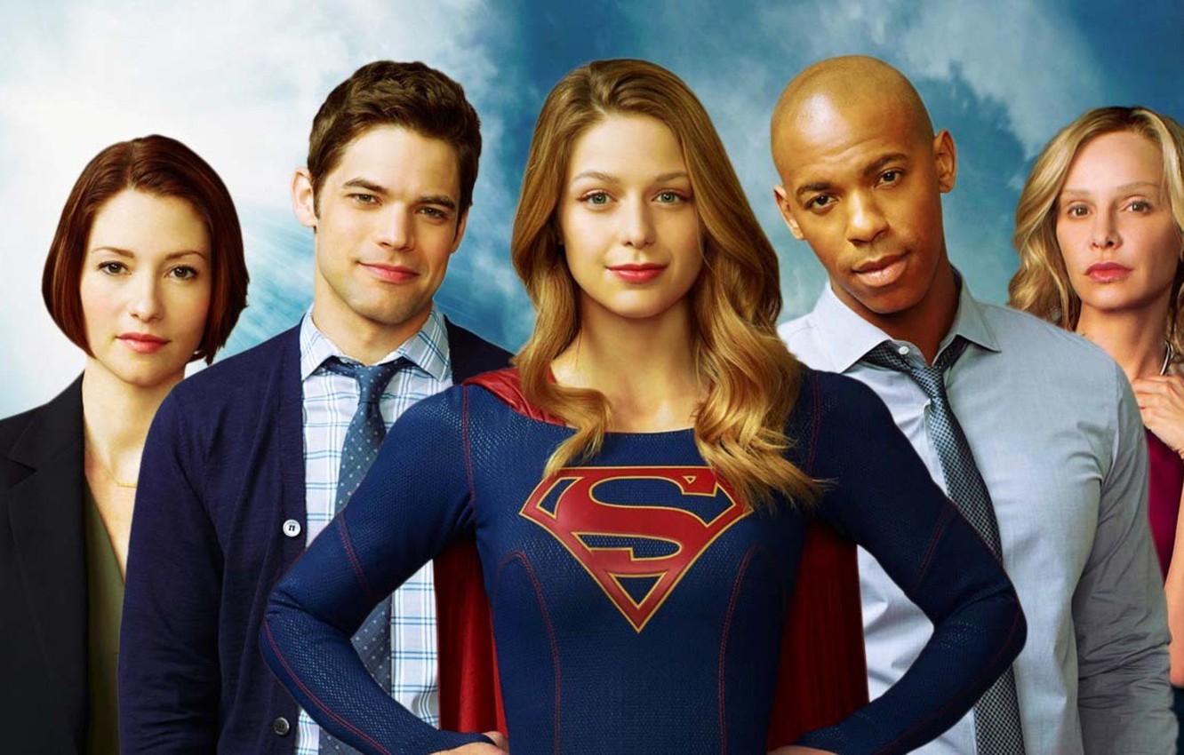 Wallpaper Background The Series Actors Movies Supergirl