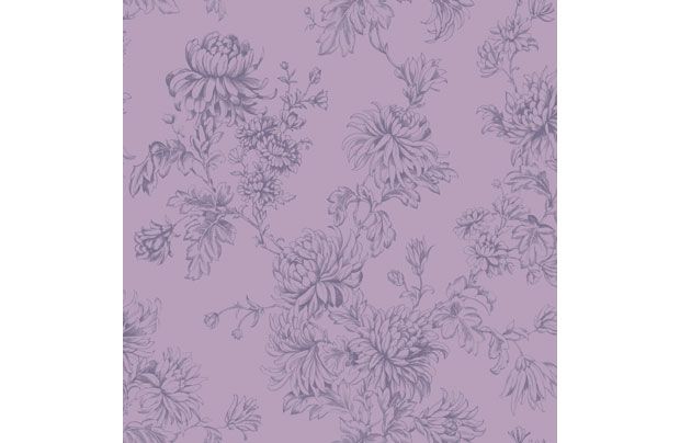 Hoc Clara Dusky Plum Wallpaper Bedroom Ideas