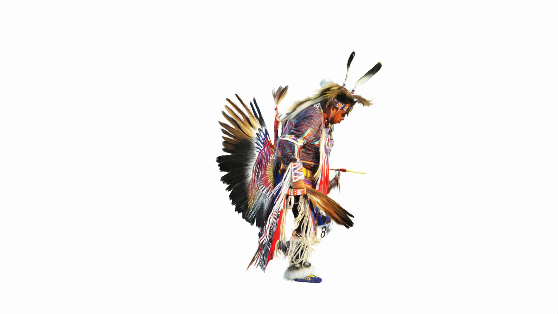 Artistic Native American HD Wallpaper