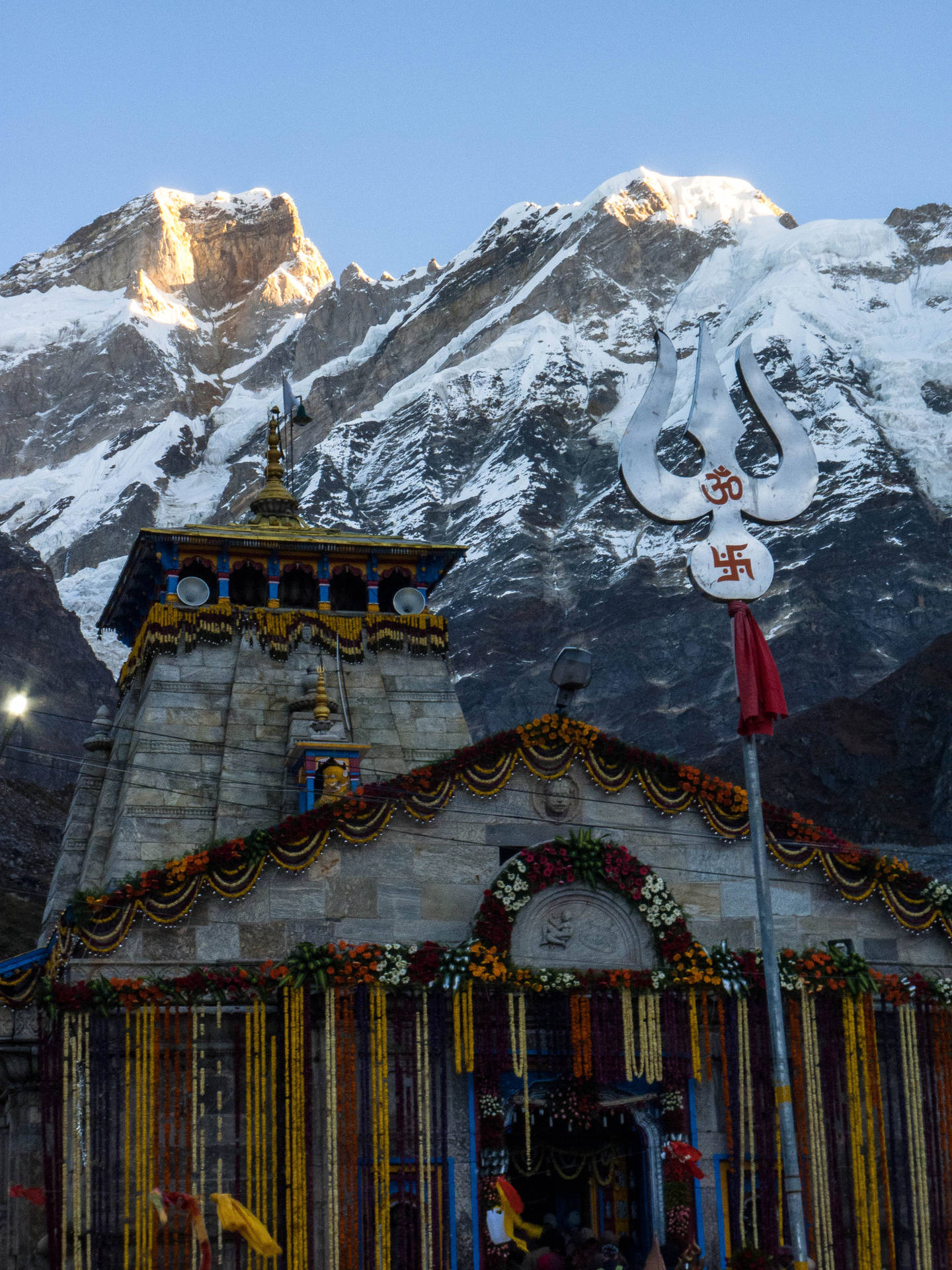 Kedarnath Trident Pole 4k Qq9j5wbatbzt1123 Wallpaper