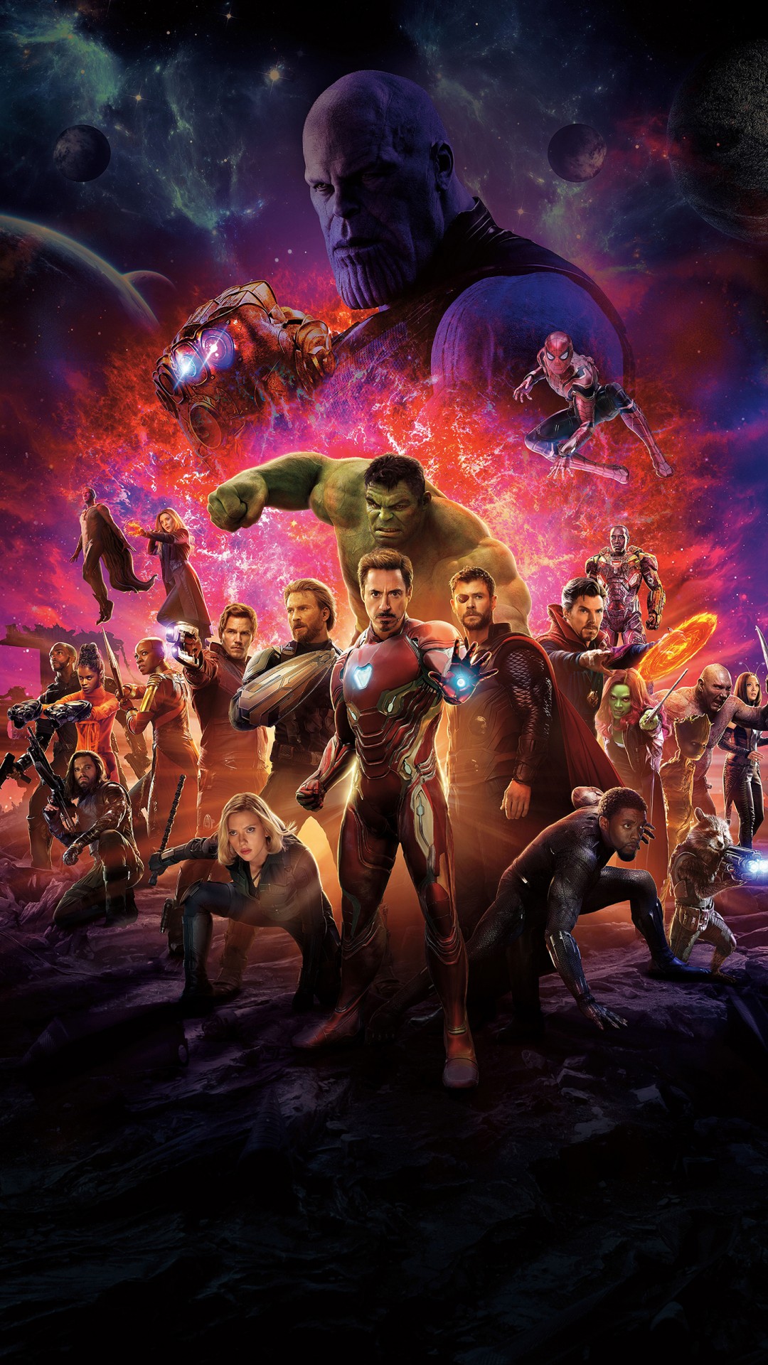 Avengers Infinity War Poster 4k Mobile Wallpaper