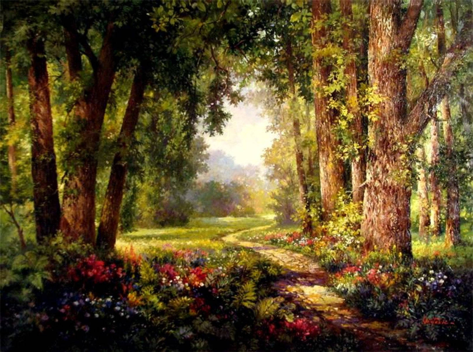 Mystical Forest Wallpaper