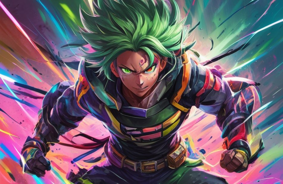 Cool Deku Anime Wallpaper