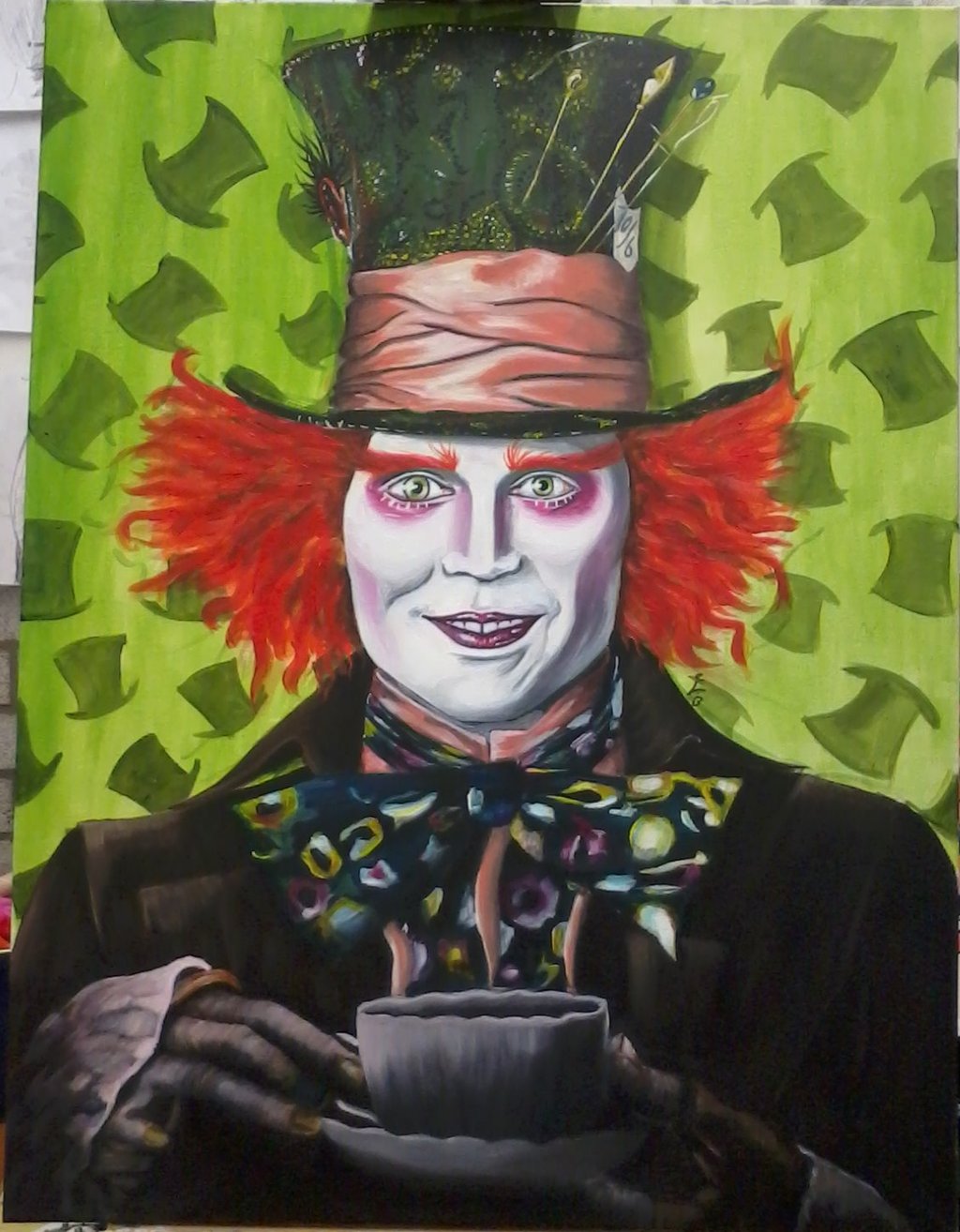 Mad Hatter Johnny Depp Wallpaper