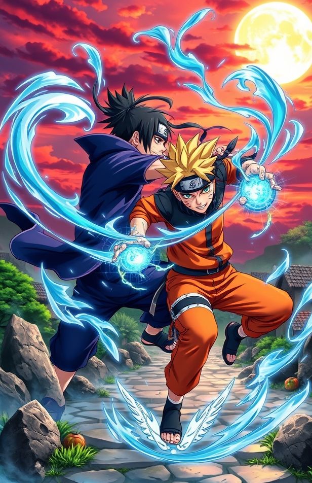 Naruto And Sasuke Wallpaper