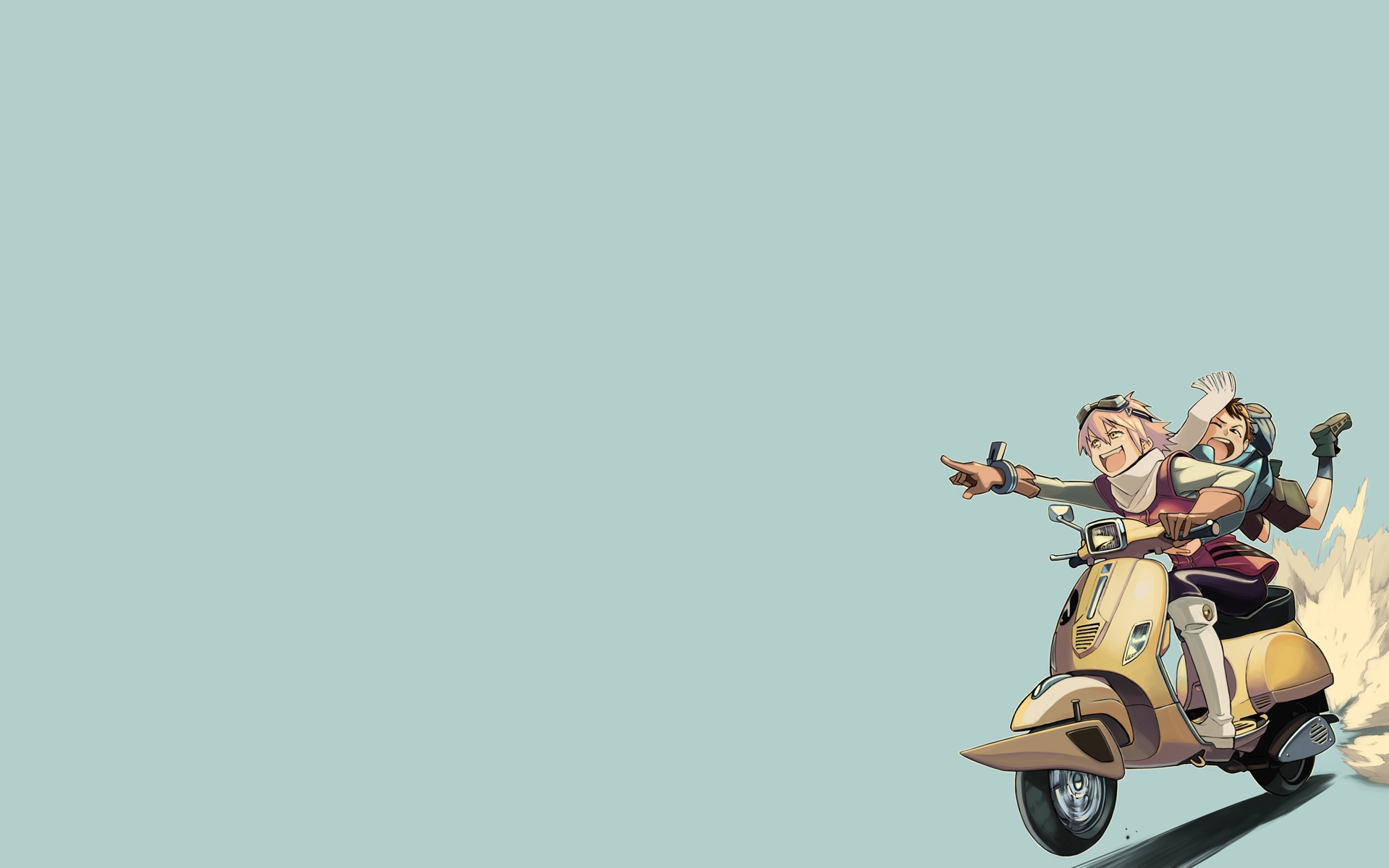 FLCL Fooly Cooly Canti simple background wallpaper  1920x1080  259287   WallpaperUP