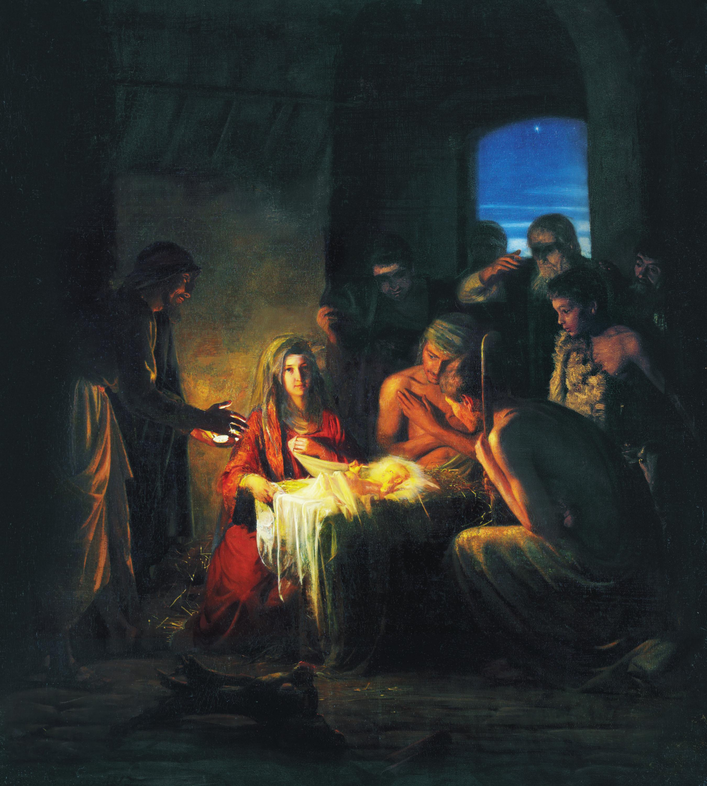 Jesus Birth Nativity Wallpaper Jpg