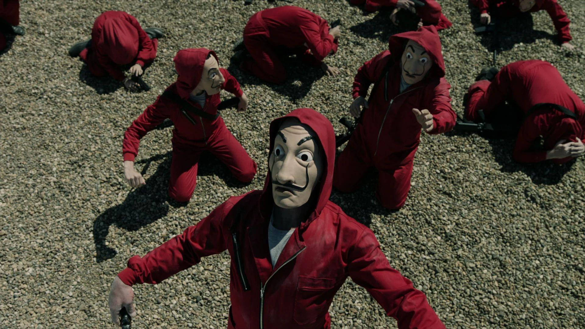 Top Money Heist Mask Wallpaper Full HD 4k To Use