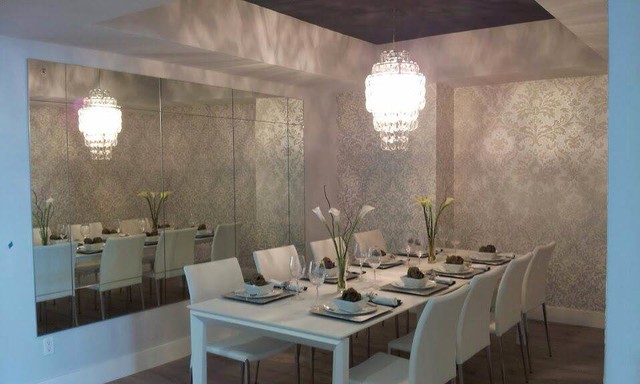 Luxurious Italian Wallpapers modern dining room