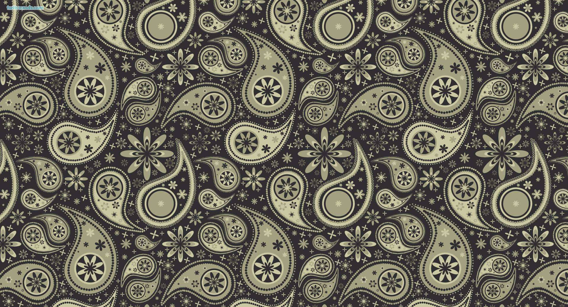 Paisley Print Wallpaper