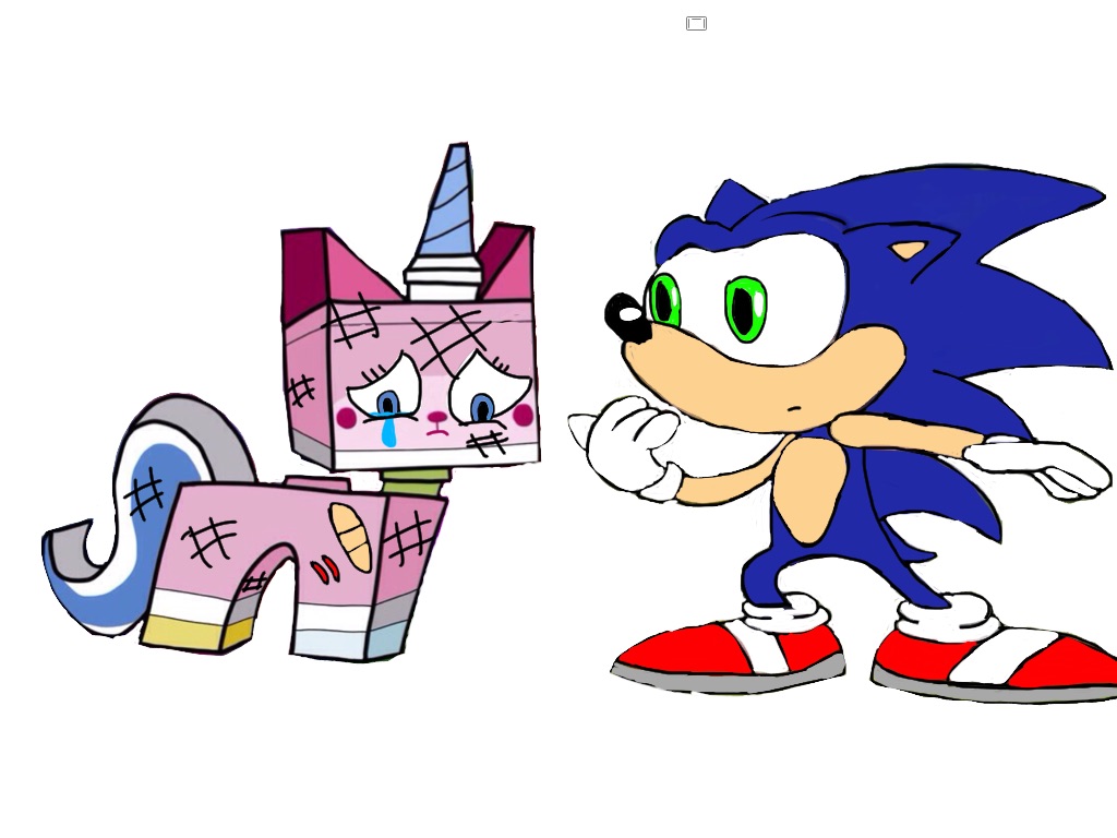 Sonic And Unikitty By Onigamer666