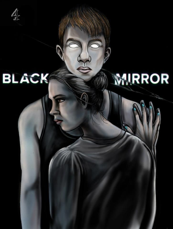 Illustration Based On Charlie Brooker S Series Black Mirror