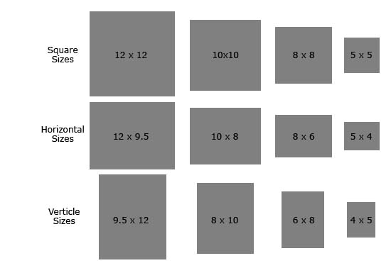 Standard Sizes And