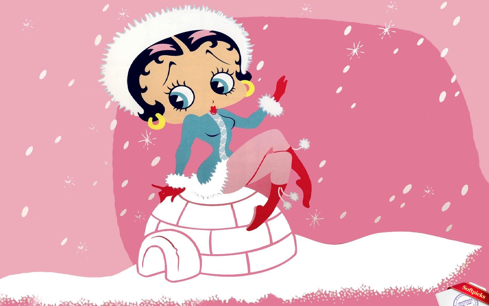 Betty Boop At The North Pole Capture D Cran