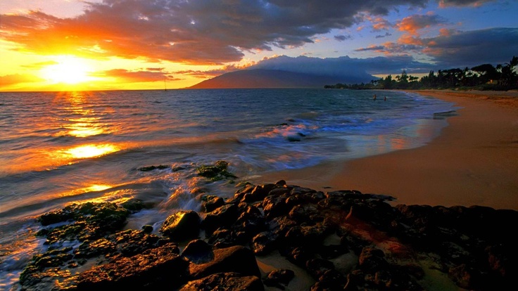 HD Sunset World Maui Fresh New Wallpaper Best Quality