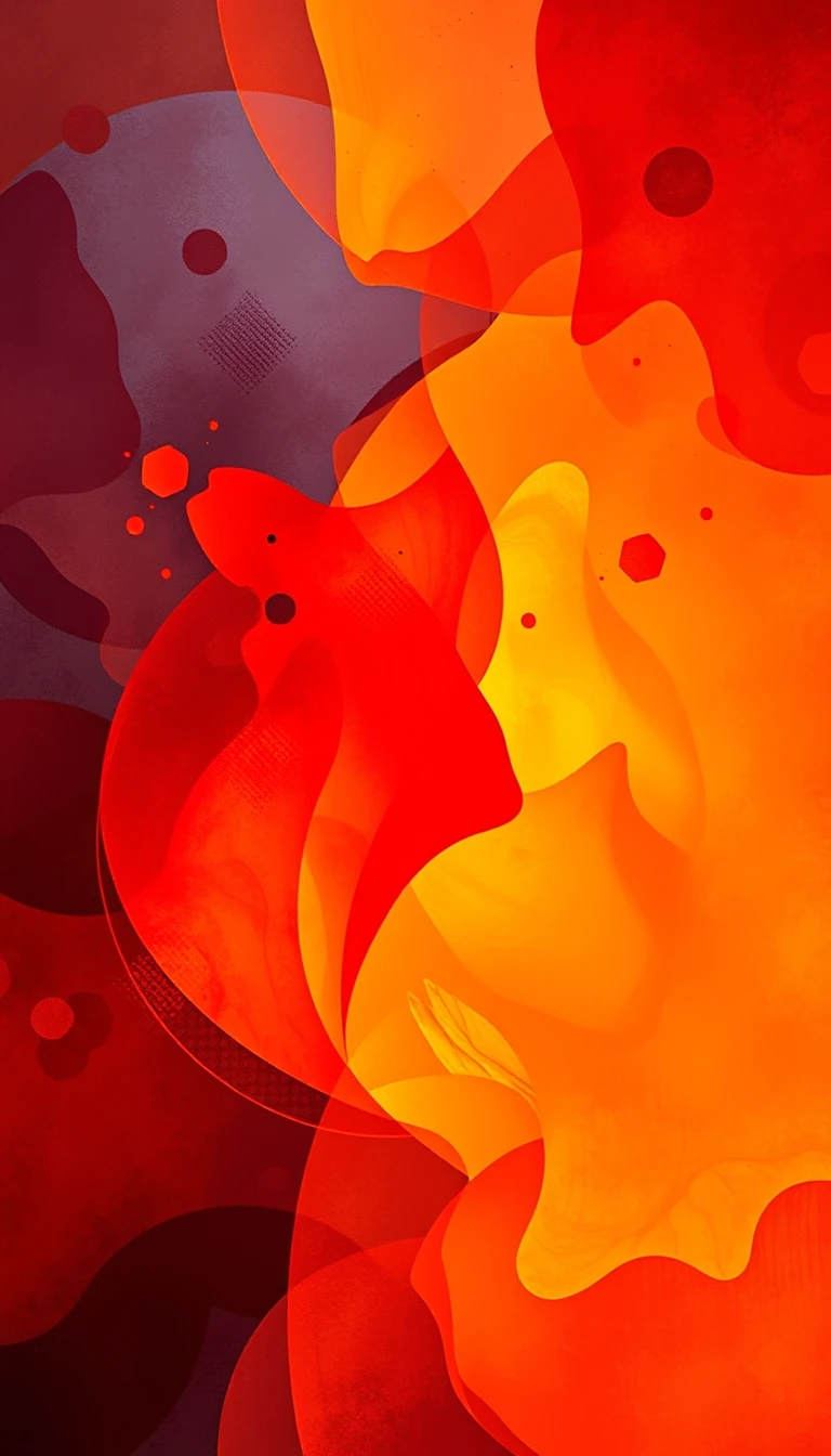 Abstract Orange Wallpaper