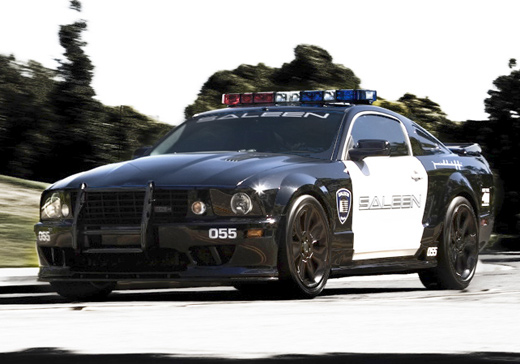 Saleen Extreme Stars As Decepticon Police Car In Transformers