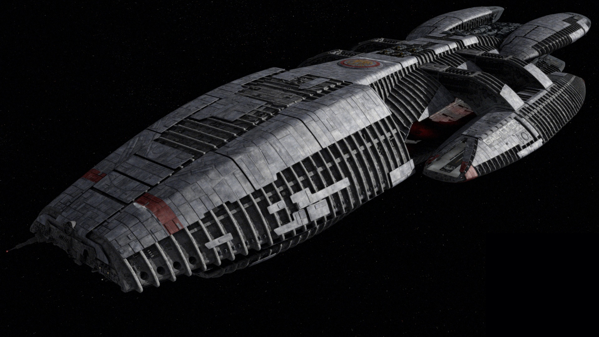 Image Over Galactica Battlestarwiki