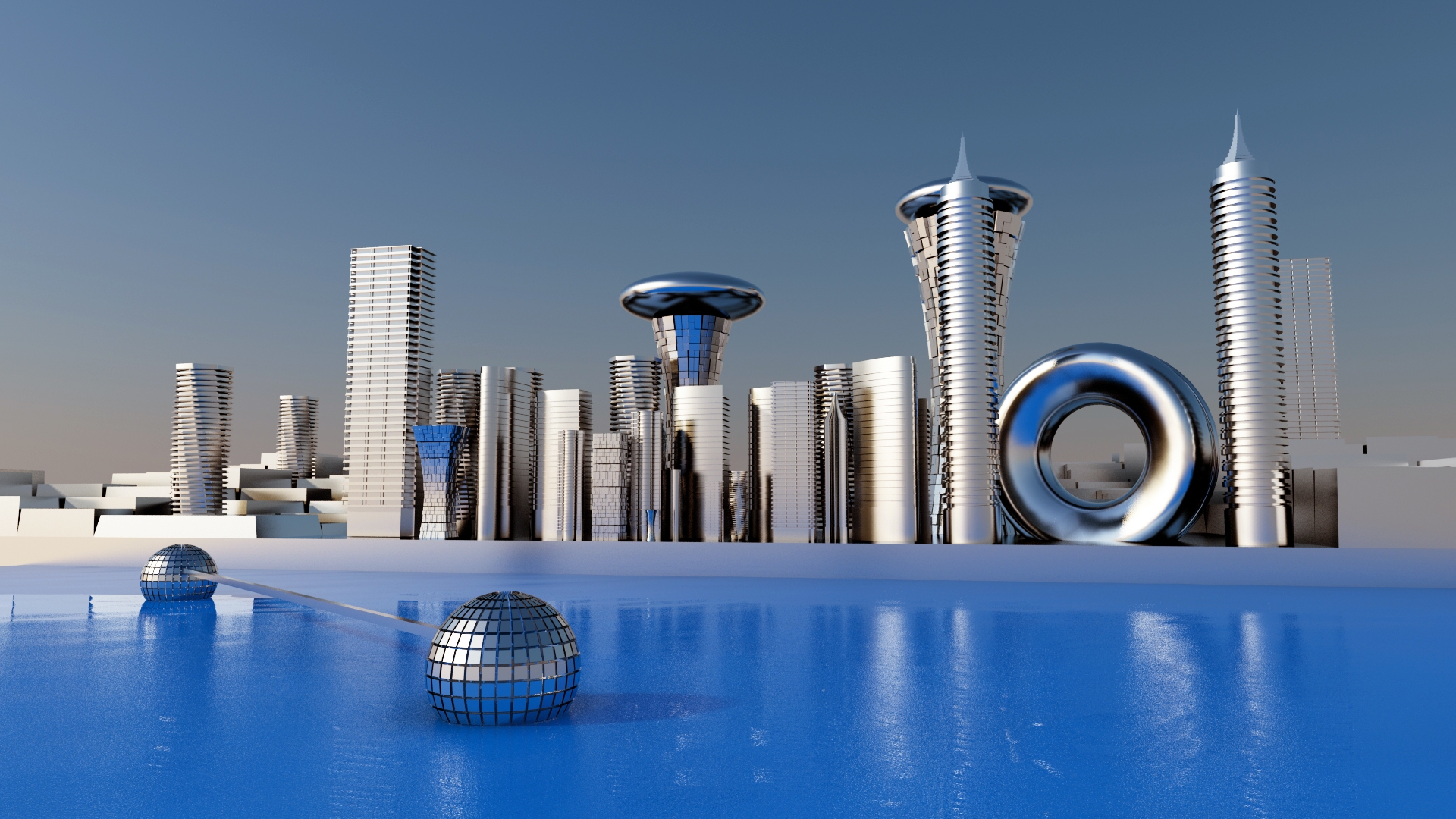 High Resolution Future City