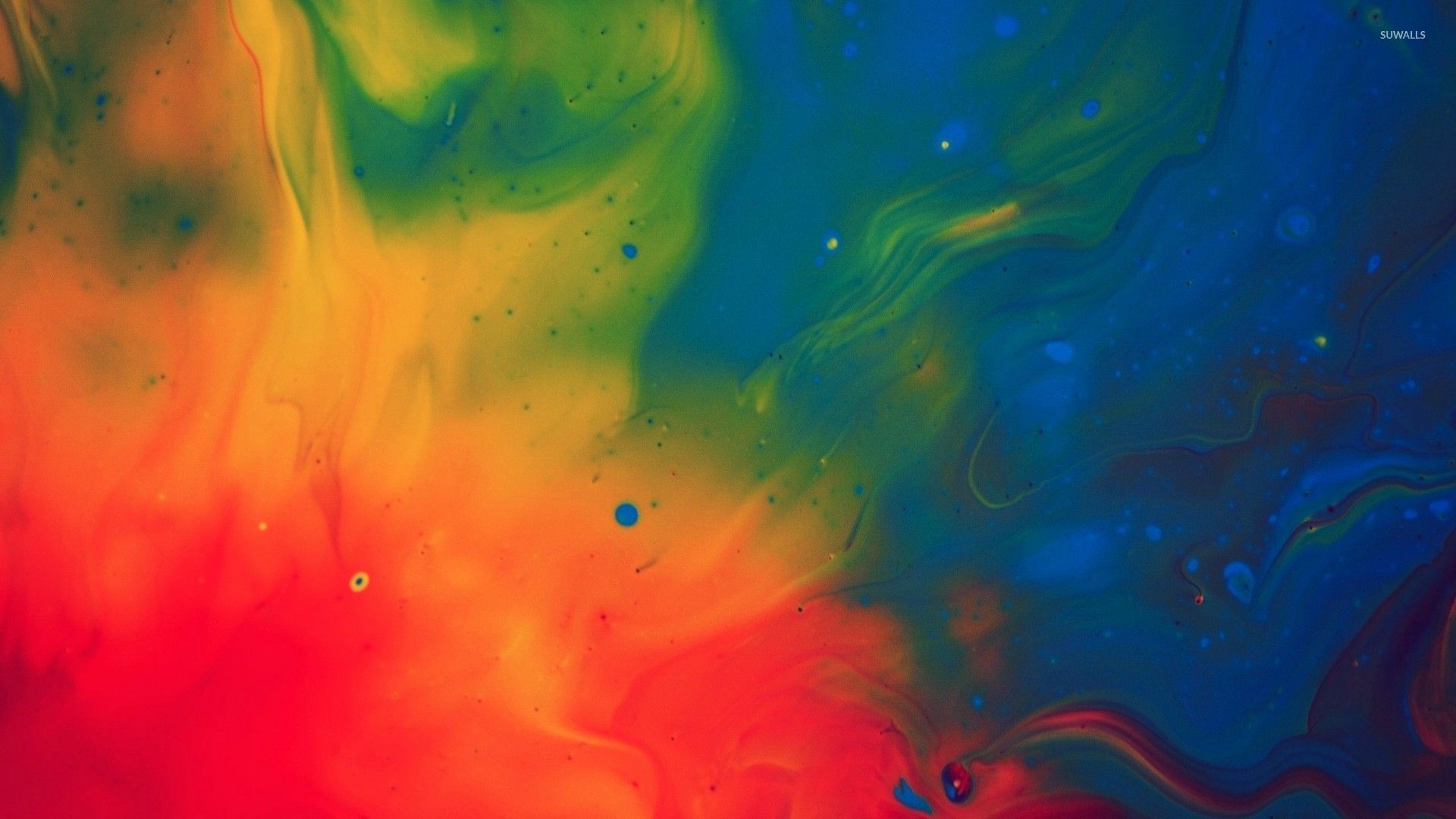 Paint In Oil Wallpaper Abstract