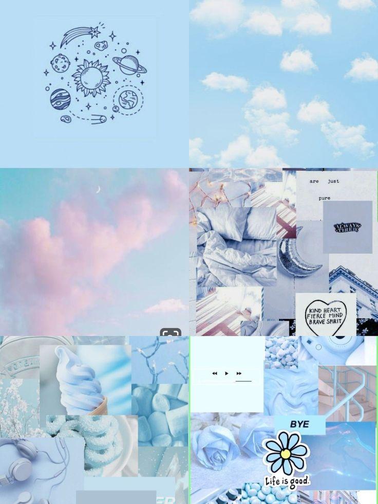 Light Blue Aesthetic Wallpaper Ideas for a Dreamy Phone Background  The  Mood Guide